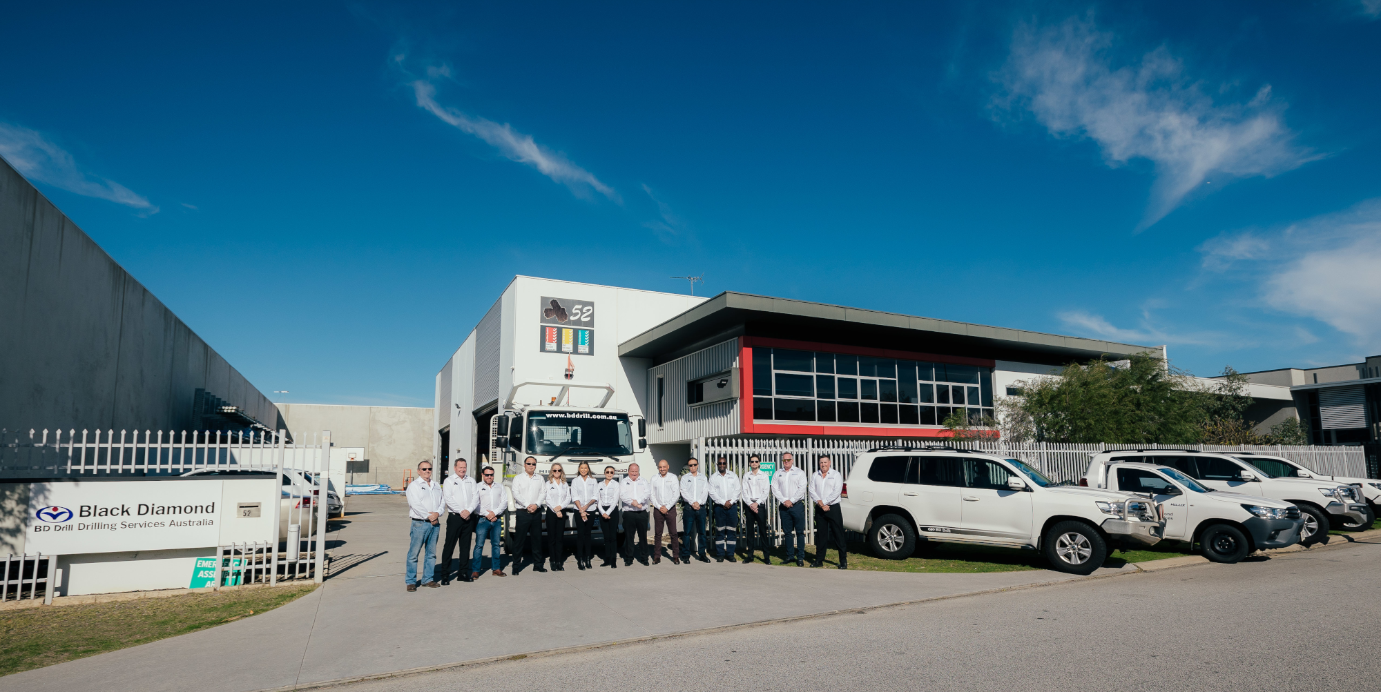 Black Diamond Drilling Australia Team