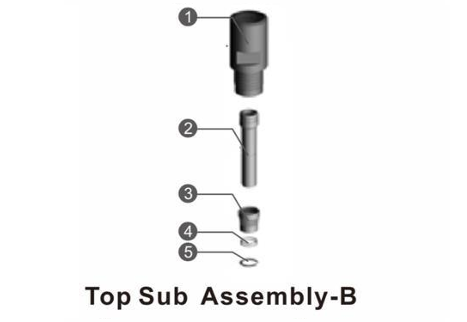 Black Diamond Drilling BD040 Top Sub Assembly Metzke 4inch