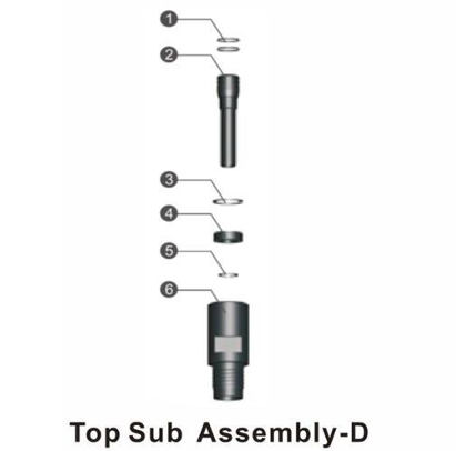 Black Diamond Drilling BD040 Top Sub Assembly Remet 4 and a half inch
