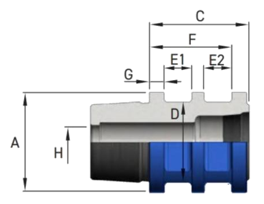 Black Diamond Drilling Raise Bore Pilot Subs with Float Valve 2 Spanner Flats