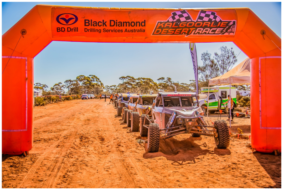 Black Diamond is a Major sponsor of the Kalgoorlie Desert Race