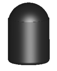 Black Diamond Drilling Domed Button