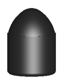 Black Diamond Drilling Semi-Ballistic Button