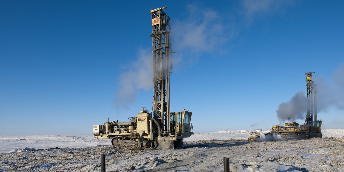 dth drilling down the hole